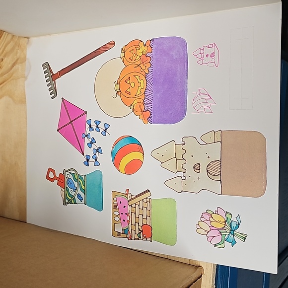 Sesame Street paper doll Golden book - Picture 10 of 14